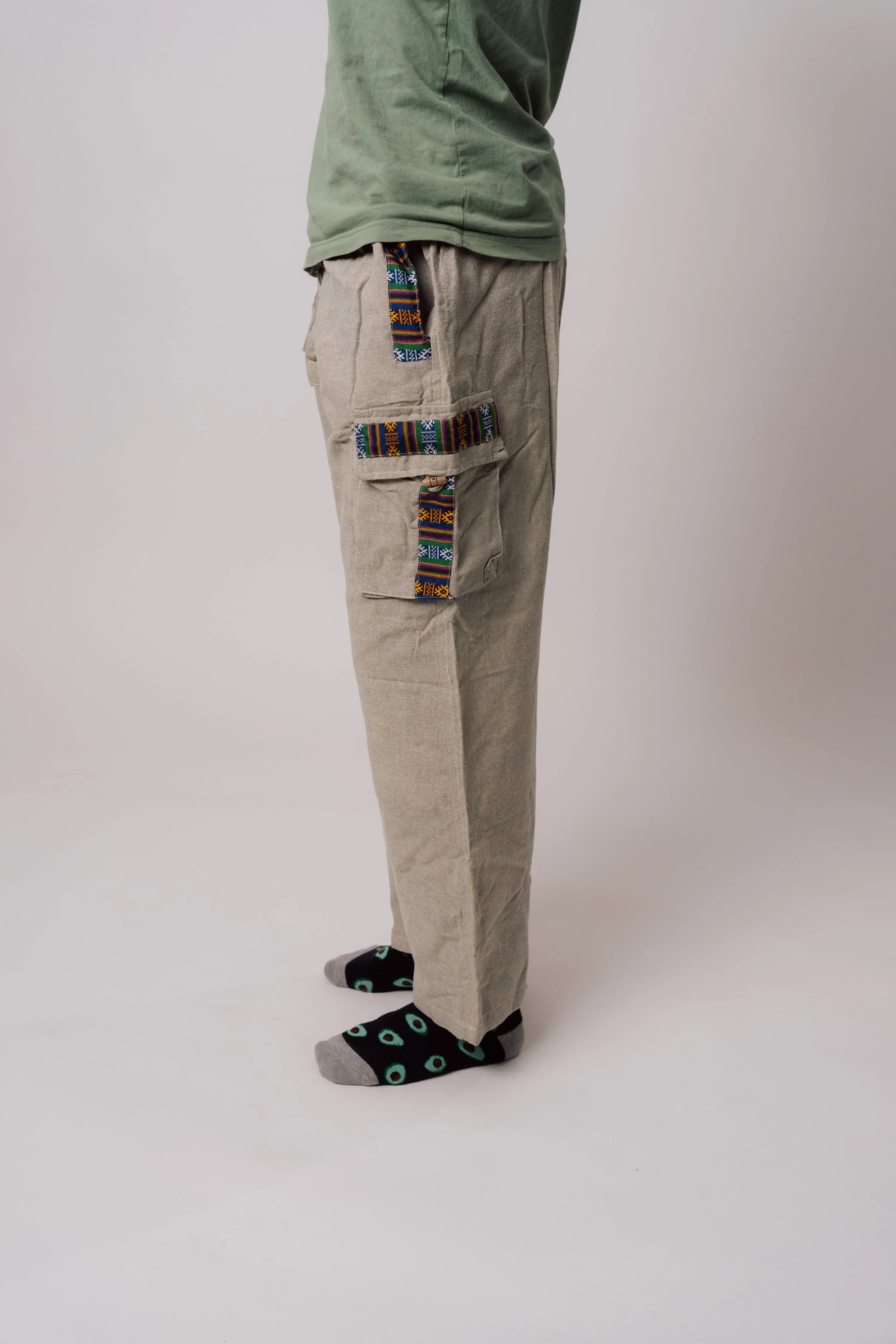 Grey Hippie Pants