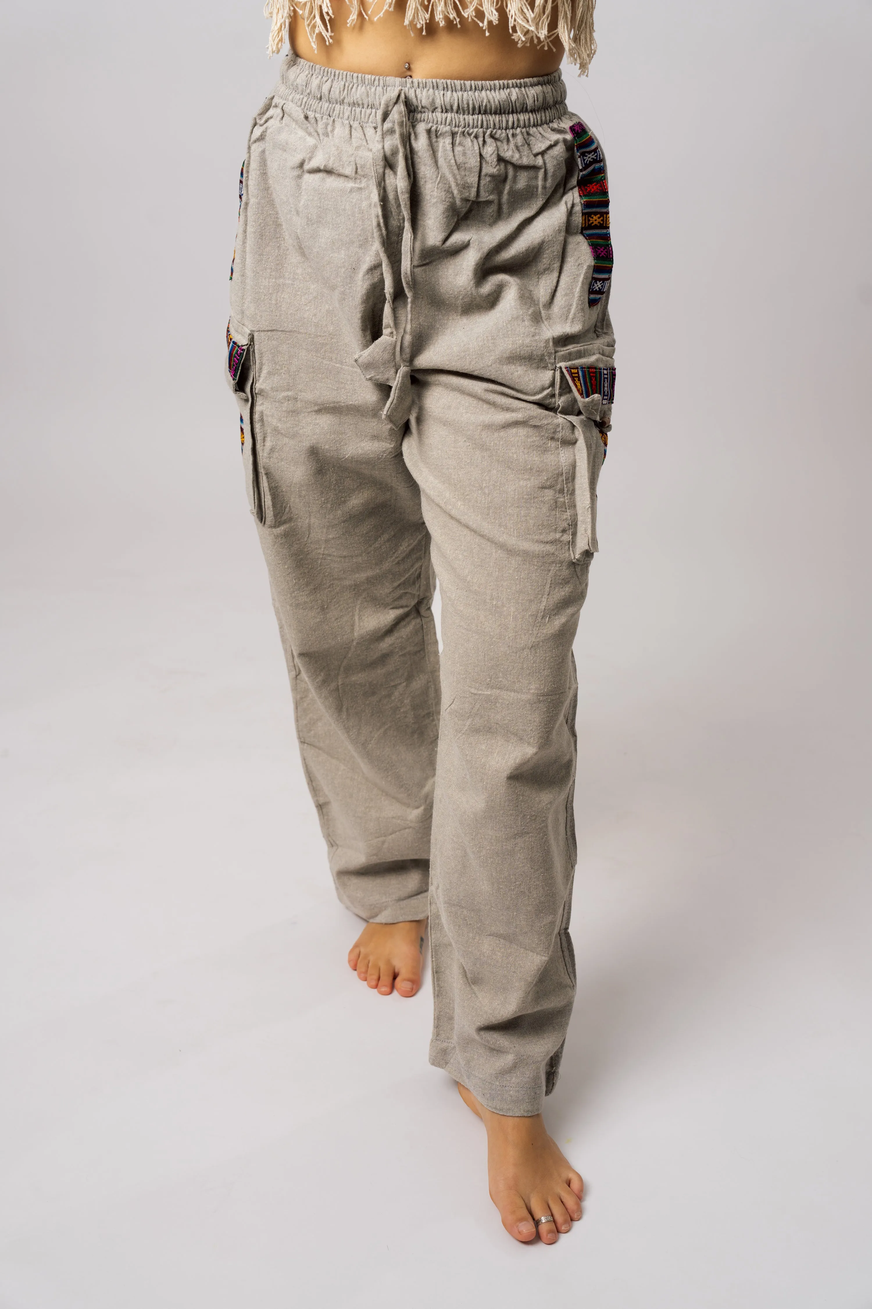 Grey Hippie Pants