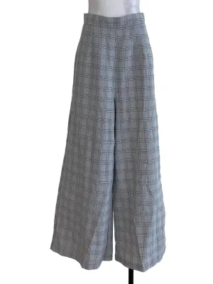 Grey Madras Pants