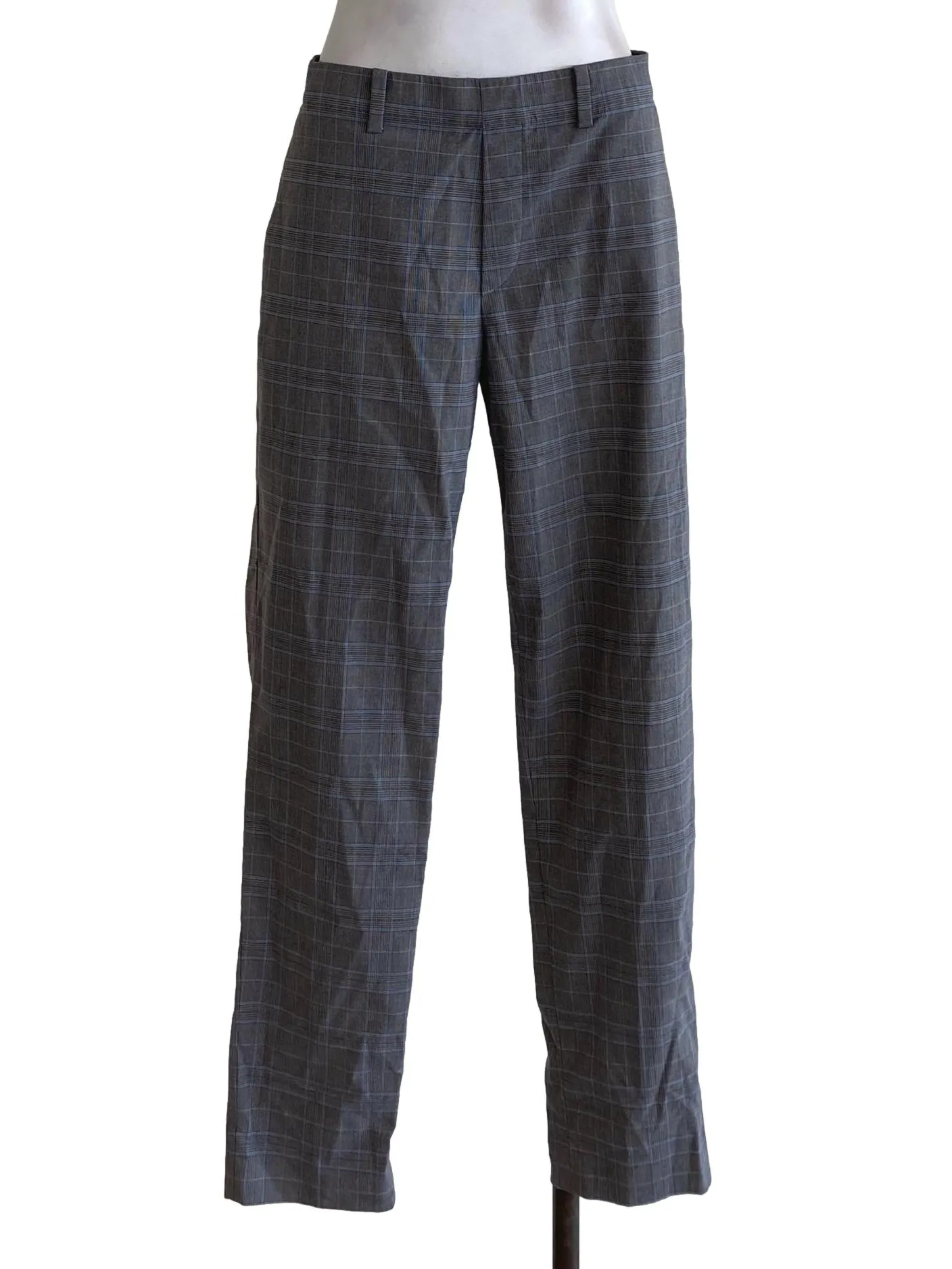 Grey Tartan Pants