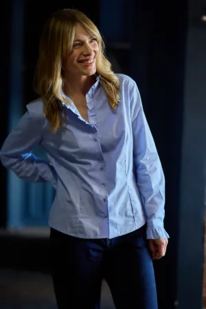 Gun Hill Womens Burgos Shirt - Blue