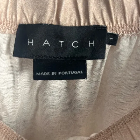 Hatch Pregnancy Pajamas Jersey Nursing Top and nesting pants size 1/2 s/m