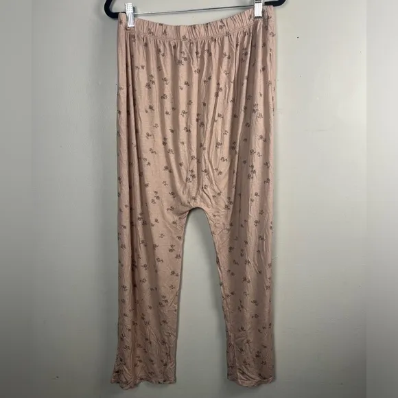 Hatch Pregnancy Pajamas Jersey Nursing Top and nesting pants size 1/2 s/m
