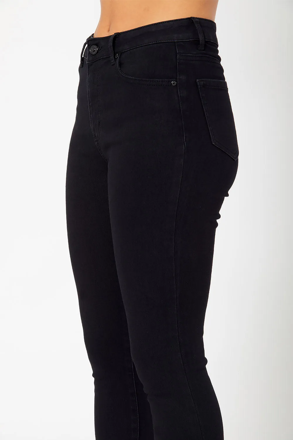 High-rise skinny pants