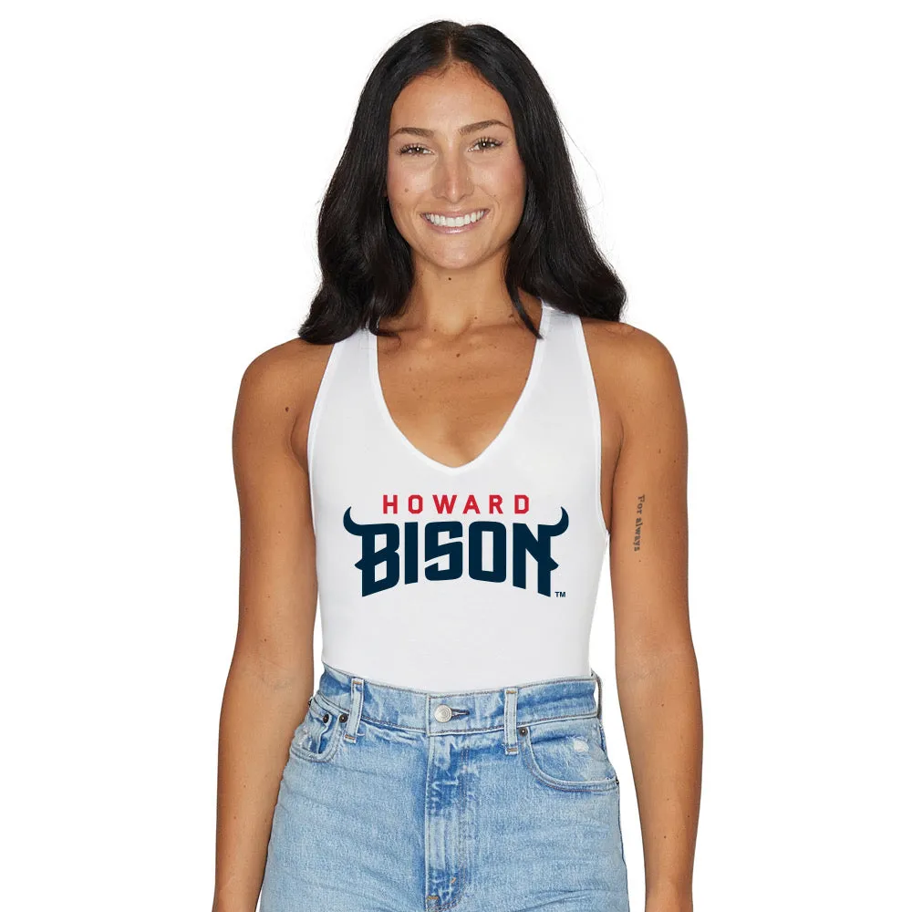 Howard Bison White Bodysuit