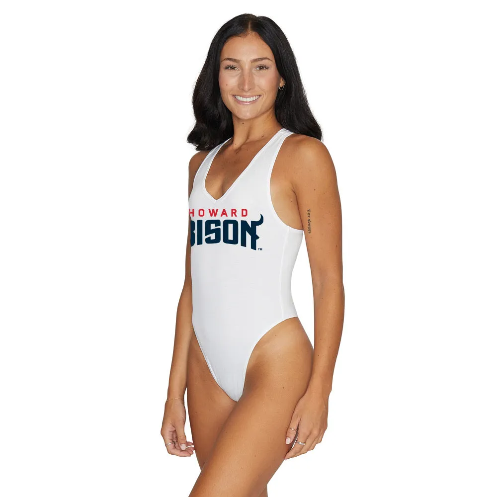 Howard Bison White Bodysuit
