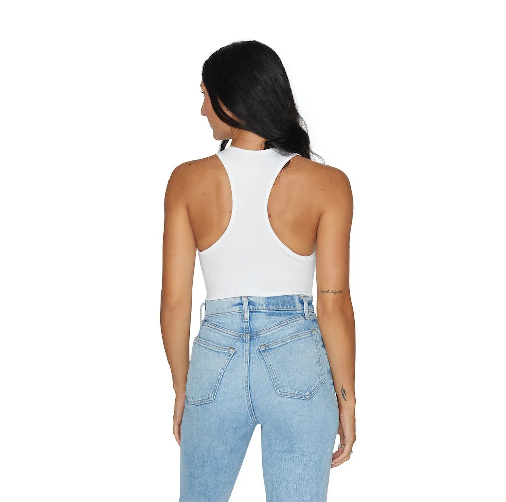 Howard Bison White Bodysuit