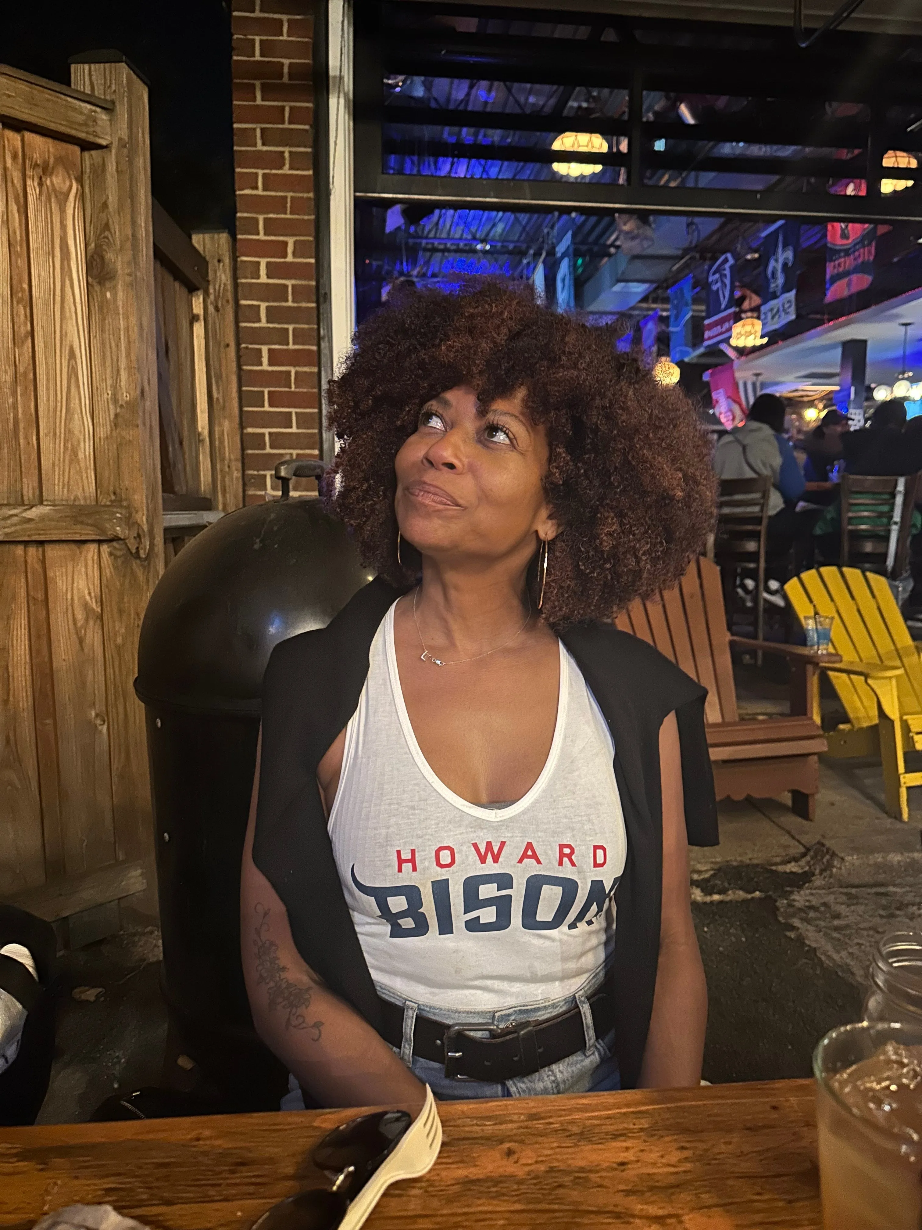 Howard Bison White Bodysuit
