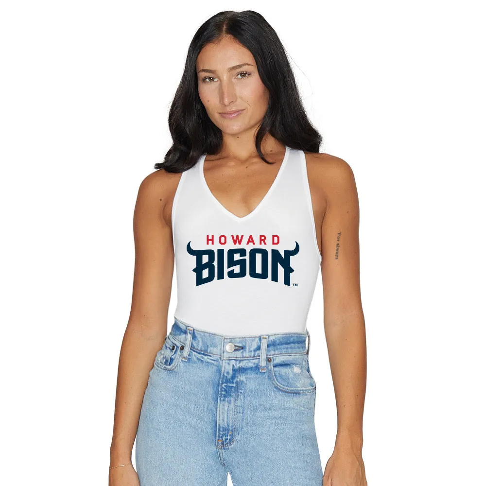 Howard Bison White Bodysuit