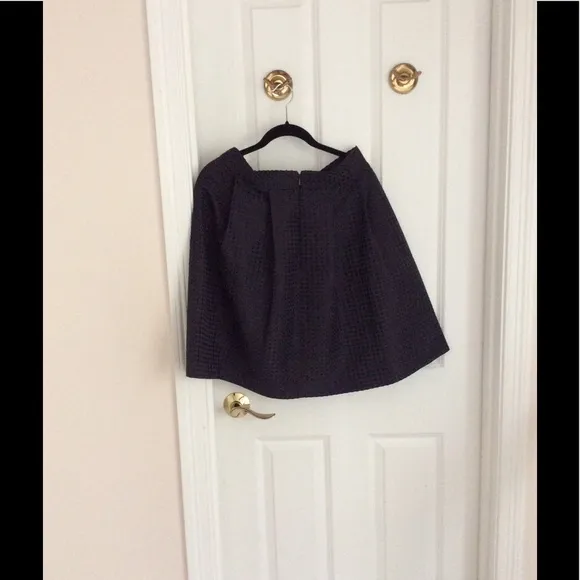 💓HP🎊Ann Taylor textured dot pleated skirt