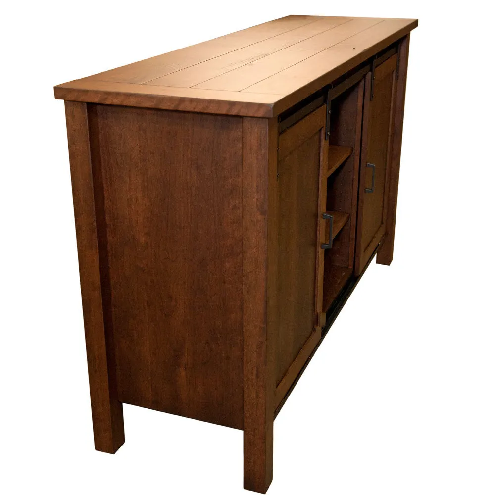 Hudson Barn Door Entertainment Center