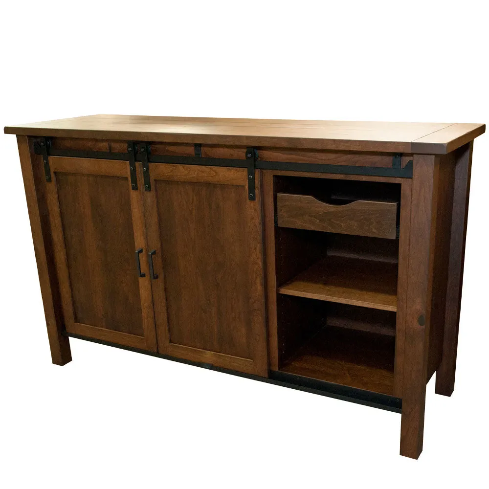 Hudson Barn Door Entertainment Center