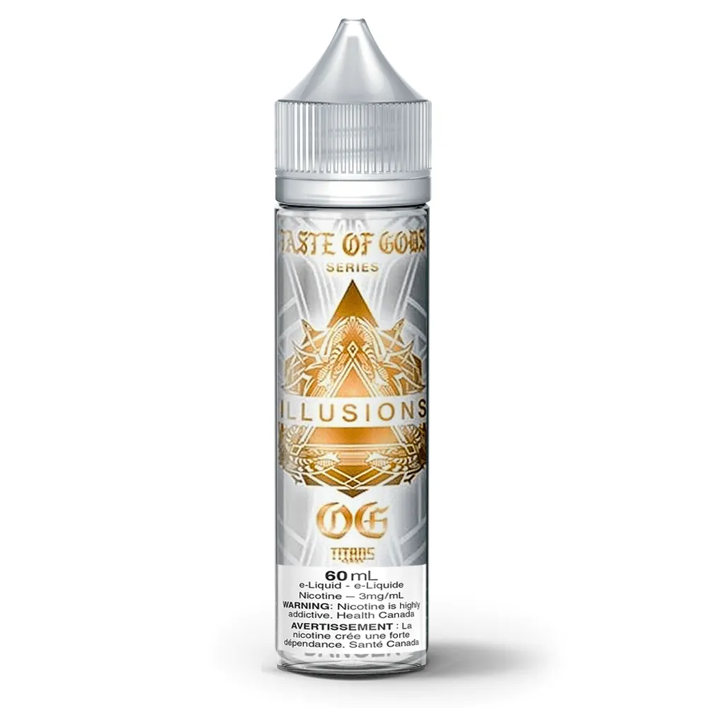 Illusions - Taste of the Gods OG Vape Juice
