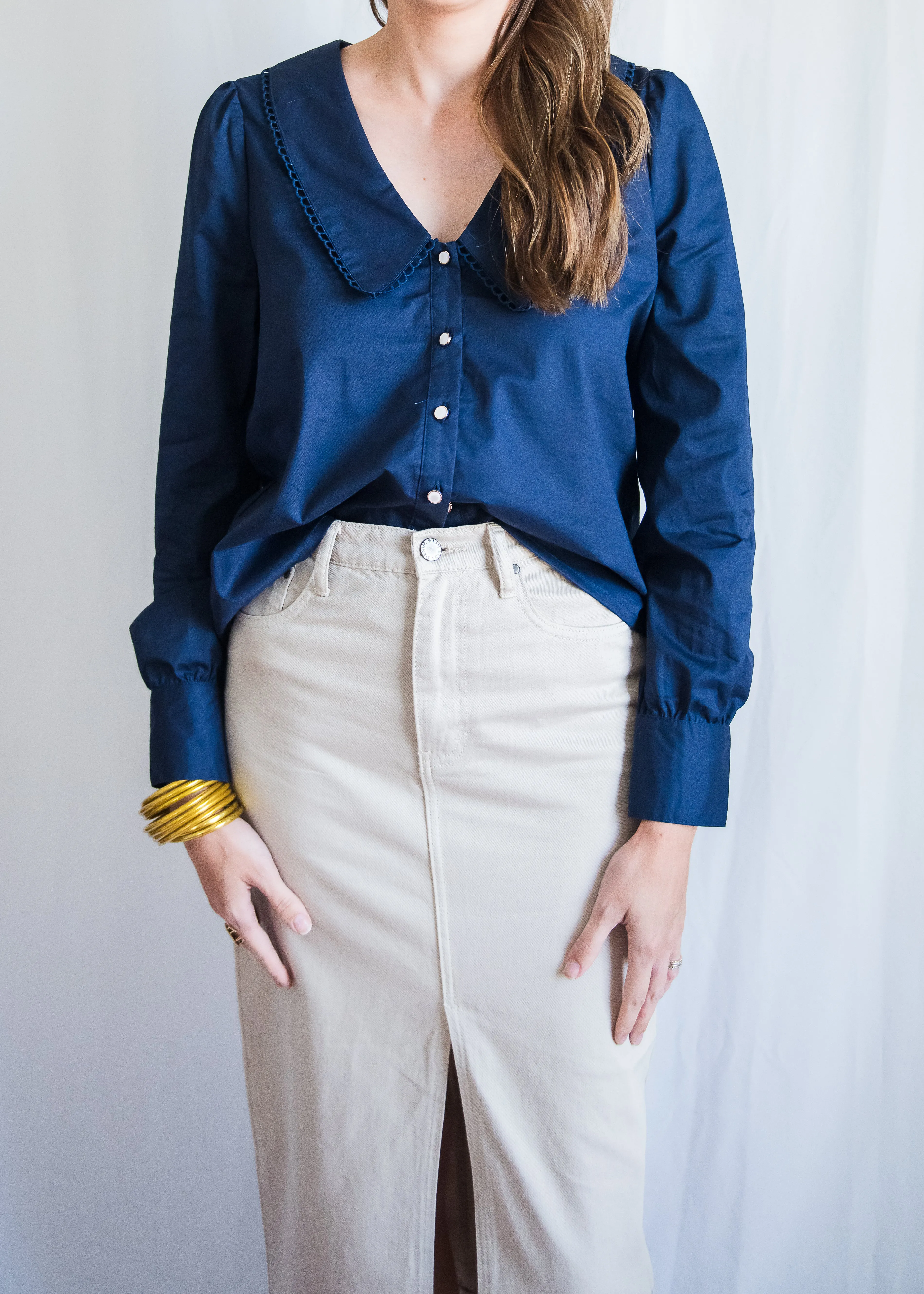 It's a Navy Kind of Night! Blouse