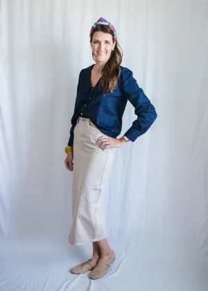 It's a Navy Kind of Night! Blouse