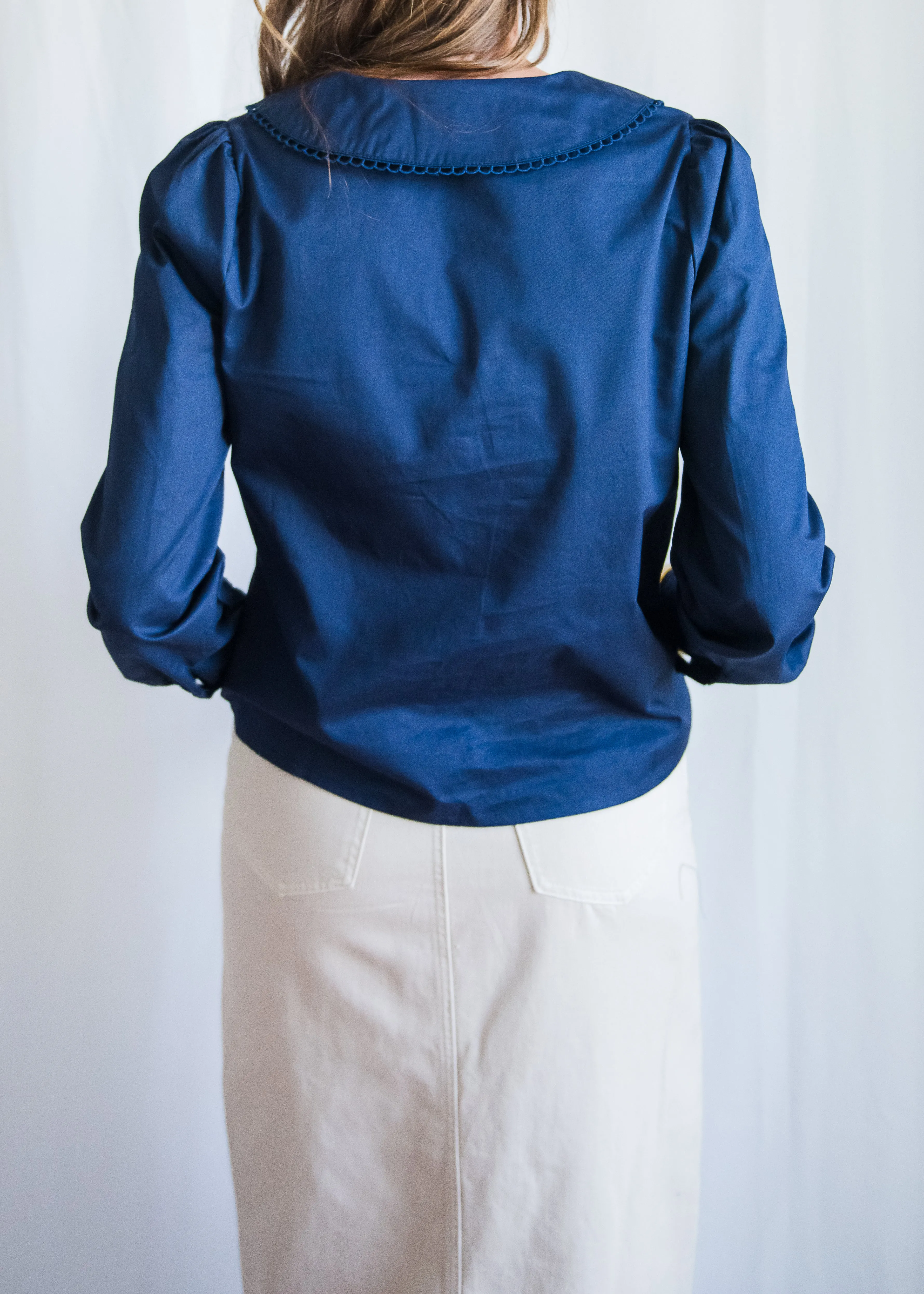 It's a Navy Kind of Night! Blouse
