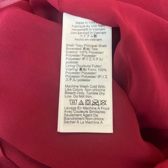 J.Crew NWT Gwyneth pleated slip skirt in burgundy