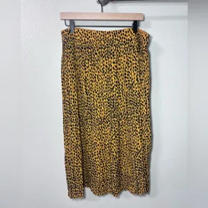 J.Crew Pleated Midi Skirt Size 14 NWT