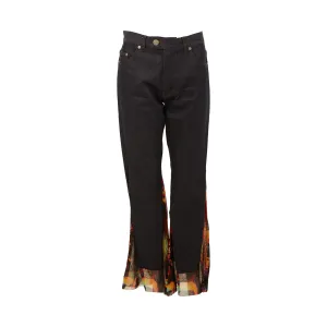 Jean Paul Gaultier Flair Denim Pants