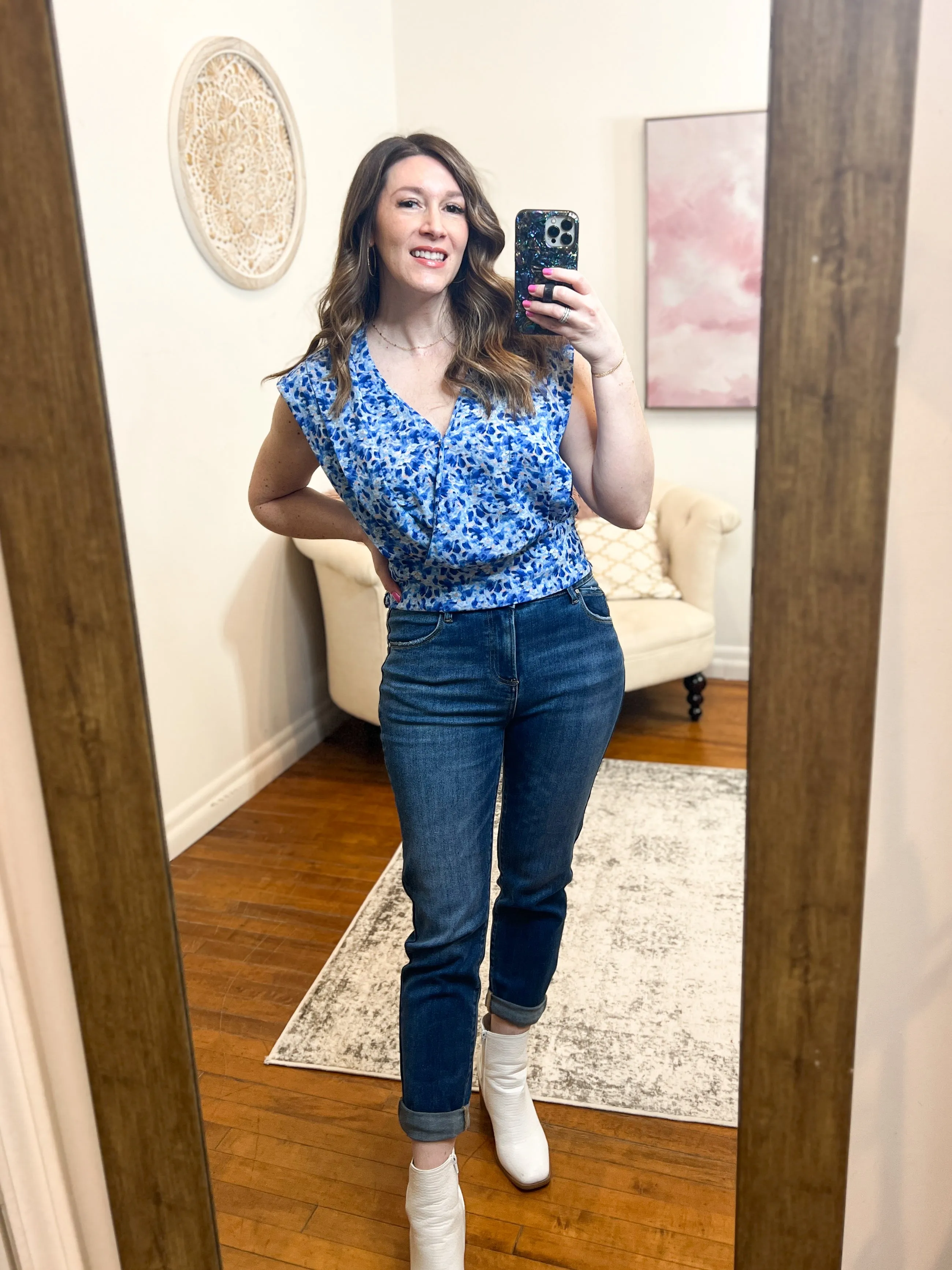 Jenny Surplice Top FINAL SALE