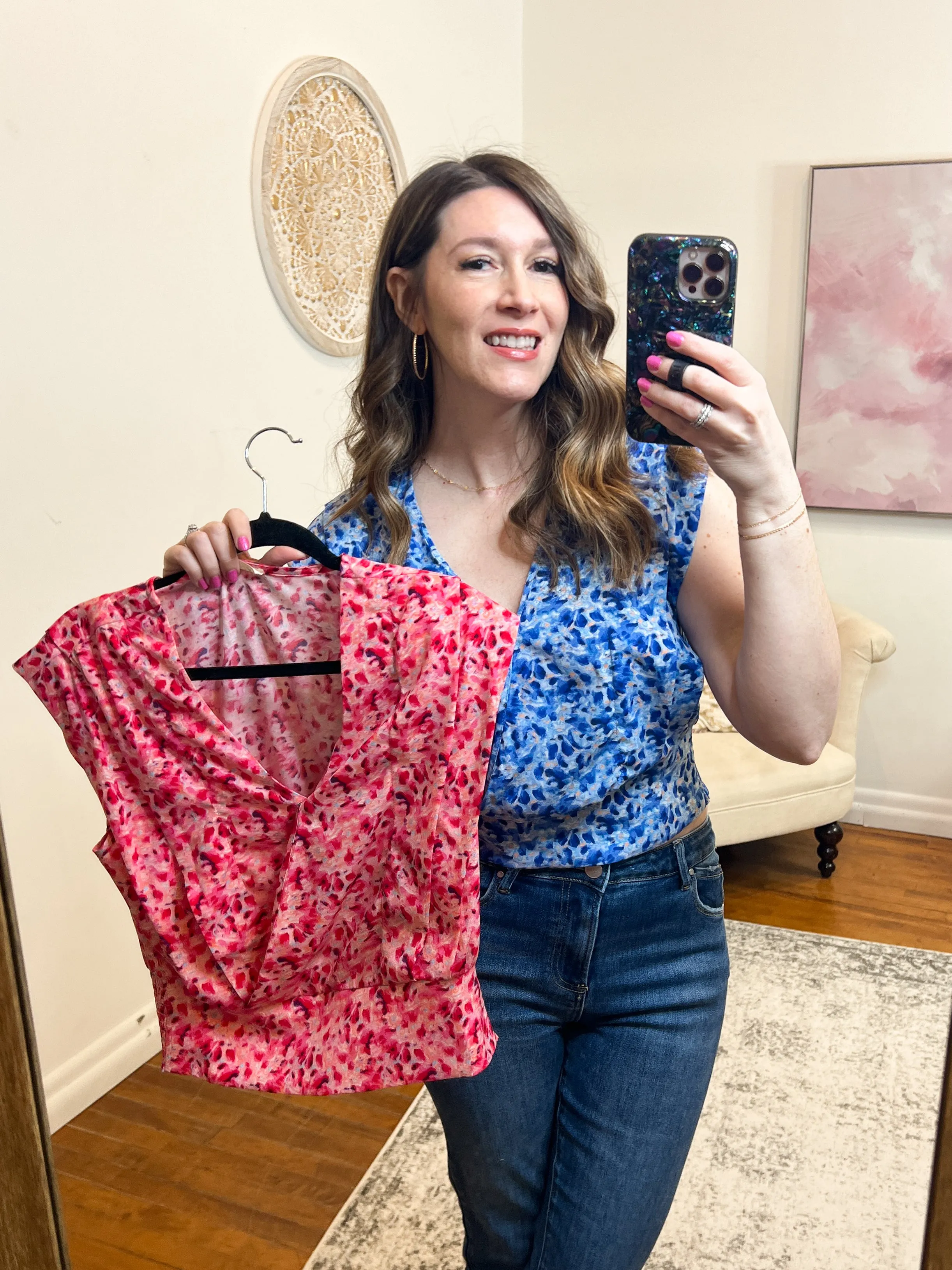 Jenny Surplice Top FINAL SALE