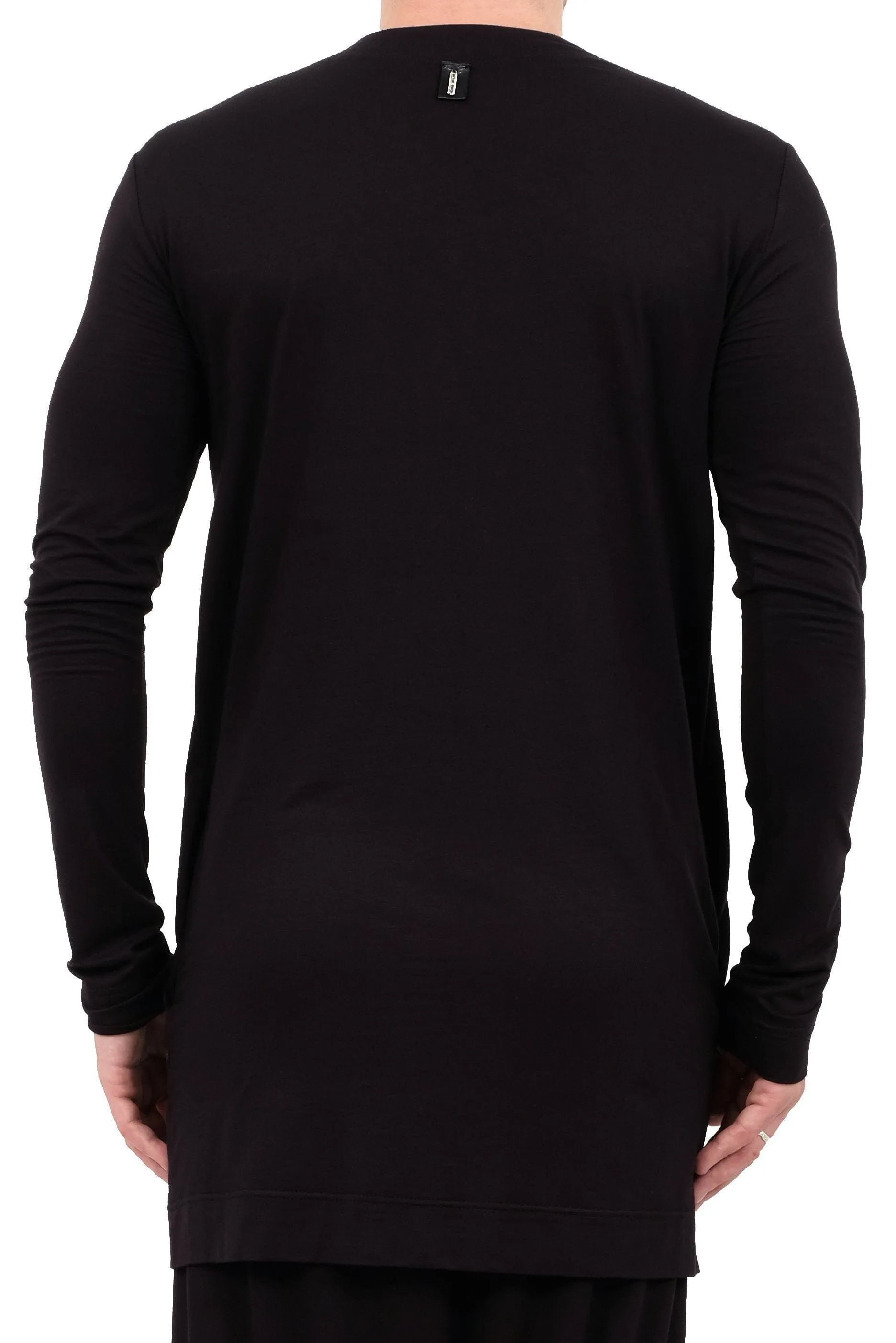 Jersey Wrap Long Sleeve Top