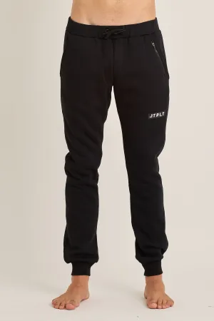 Jetpilot Corp Mens Cuffed Trackpants - Black