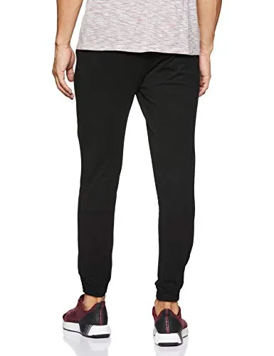 Jockey Men's Relaxed Fit Joggers(SP31-103_Black_Medium_Black_Medium)
