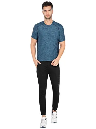 Jockey Men's Relaxed Fit Joggers(SP31-103_Black_Medium_Black_Medium)