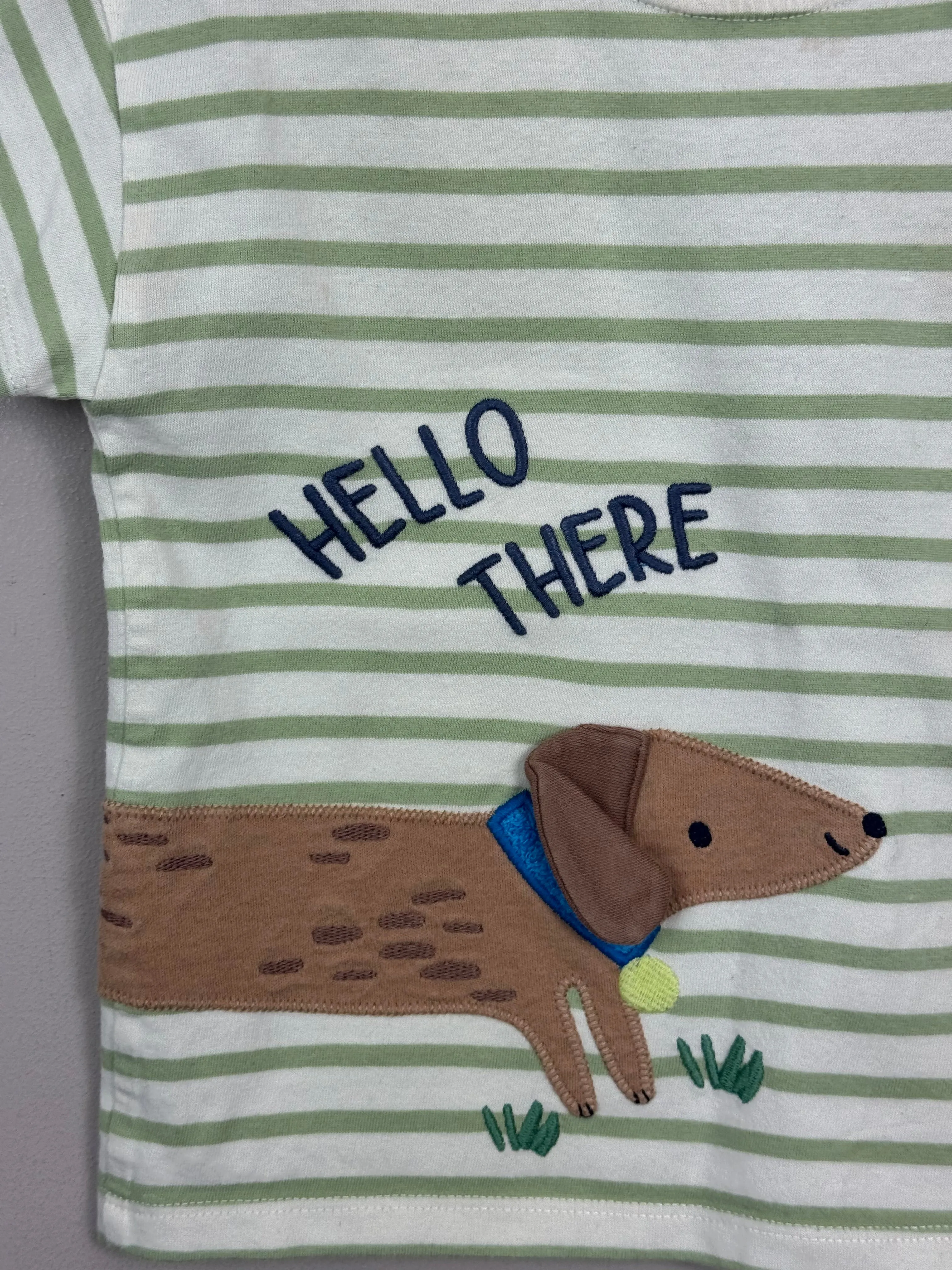 John Lewis Sausage Dog T-shirt 12-18m