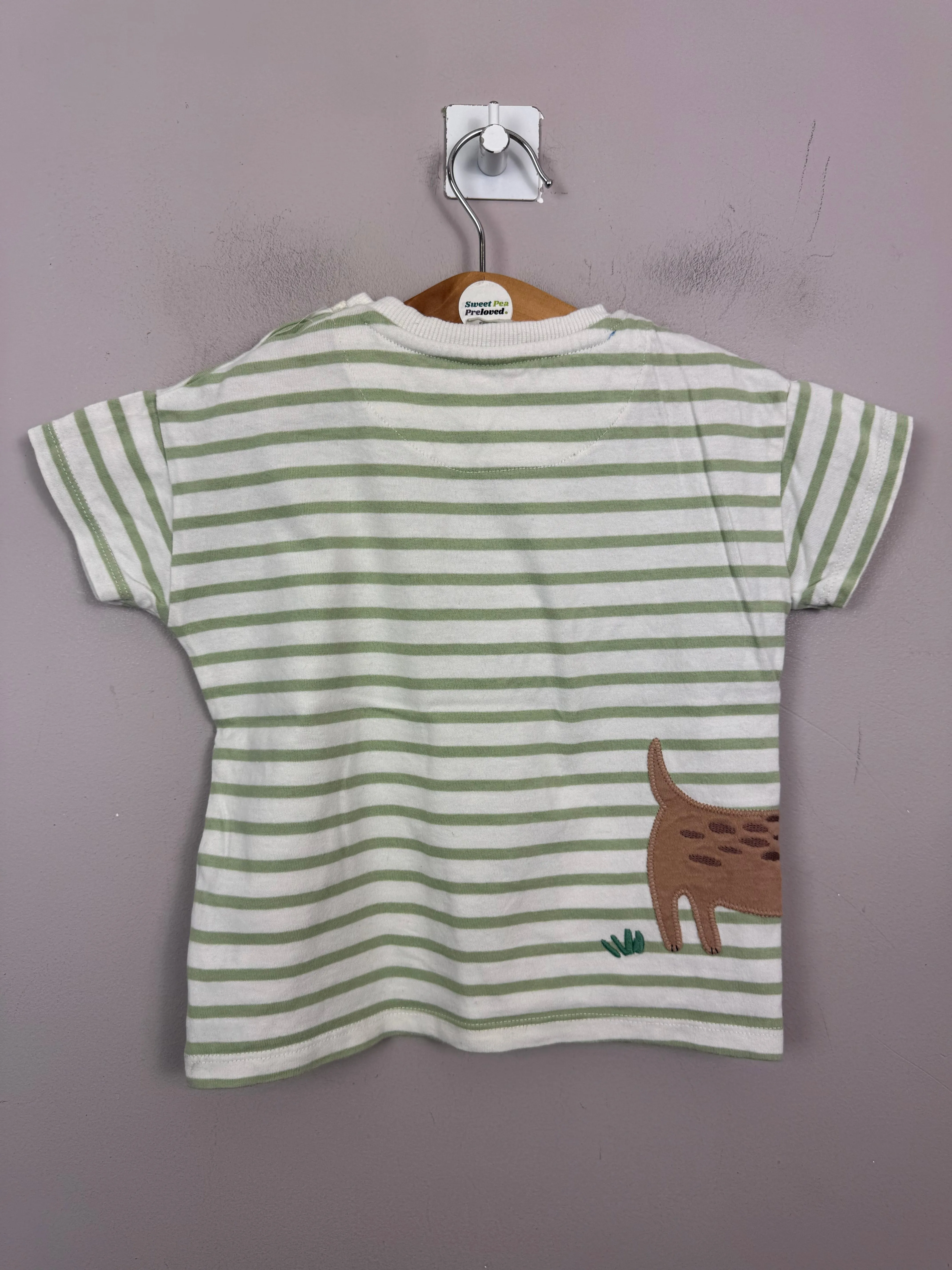 John Lewis Sausage Dog T-shirt 12-18m