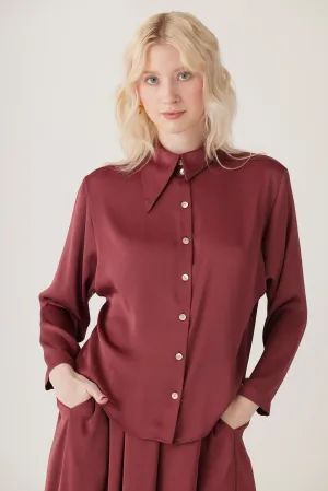 Jojo Blouse in Japanese Charmeuse