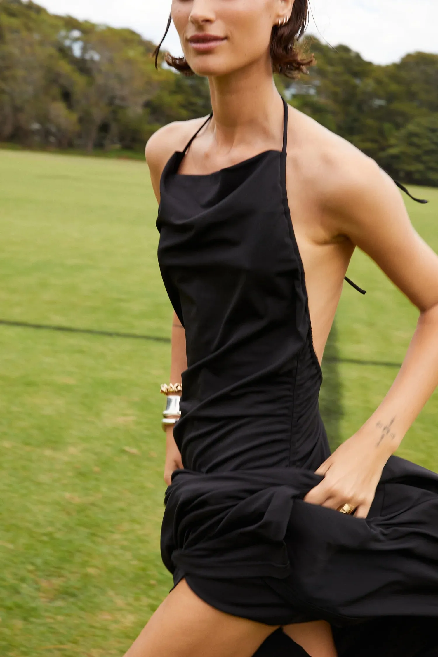 JORDANA JERSEY DRESS