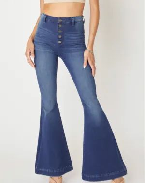 Kancan Flares Medium Wash