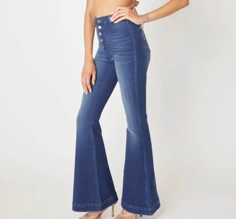 Kancan Flares Medium Wash