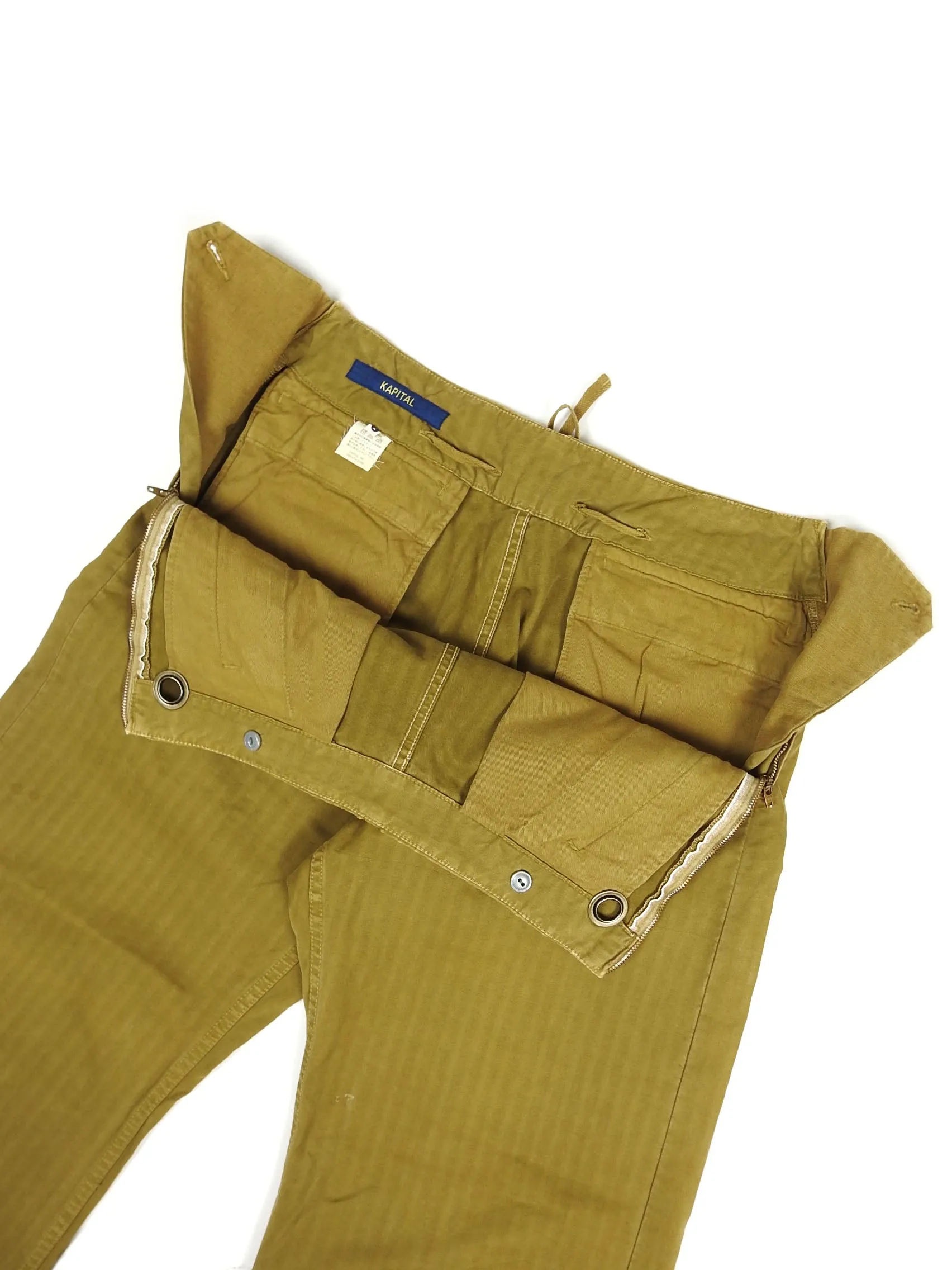Kapital Herringbone Sailor Pants Size 2