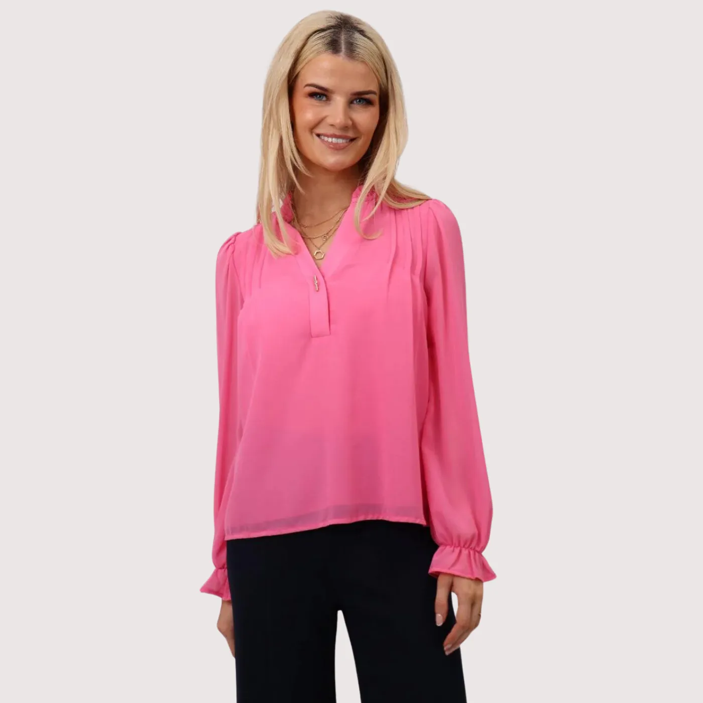 Kate & Pippa Heidi V Neck Blouse