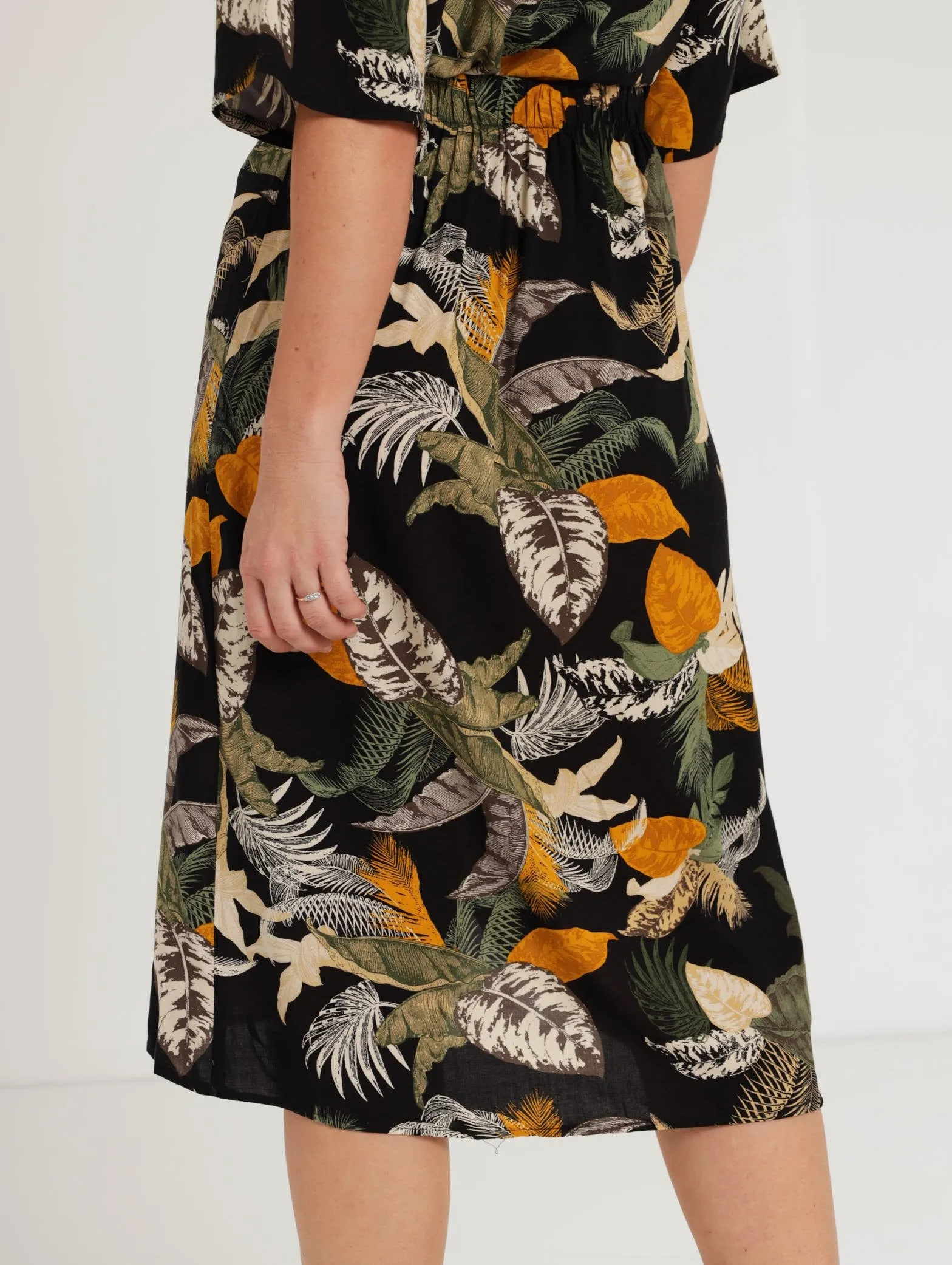 Ladies Jungle Knot Tulip Skirt