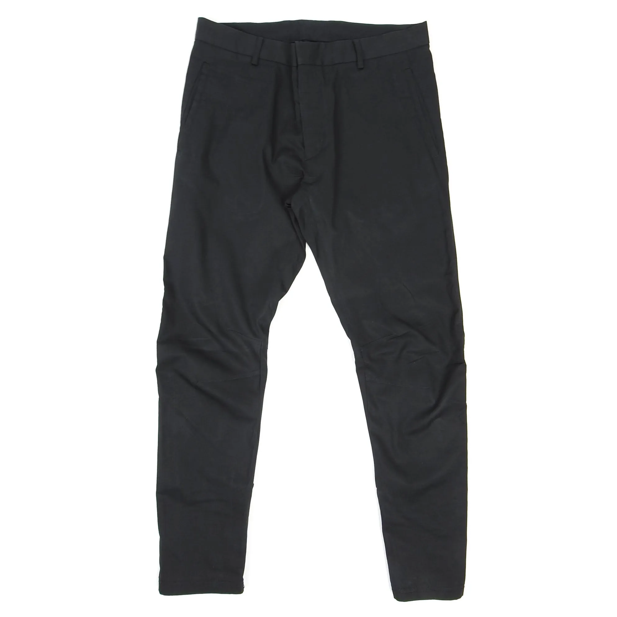 Lanvin Zipper Pants Black Size 46