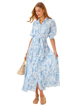 LARKYN MIDI SHIRT DRESS - TALL TALES
