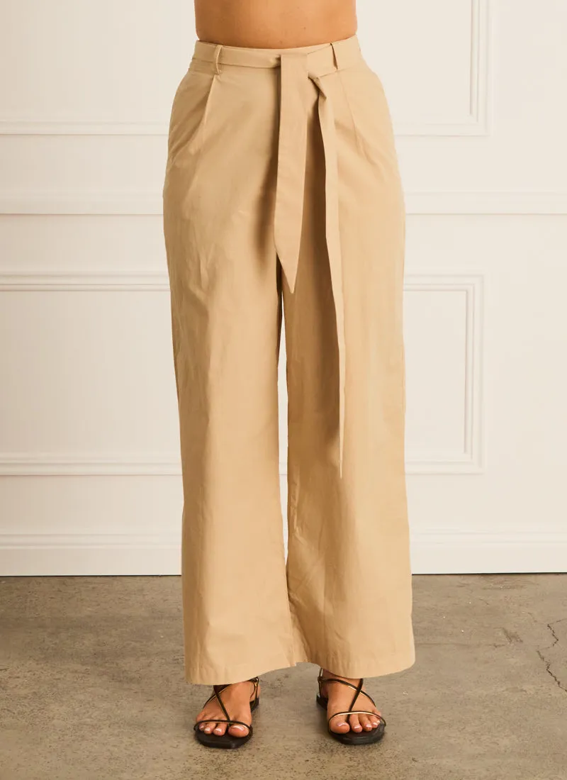 Latte Palazzo Pants