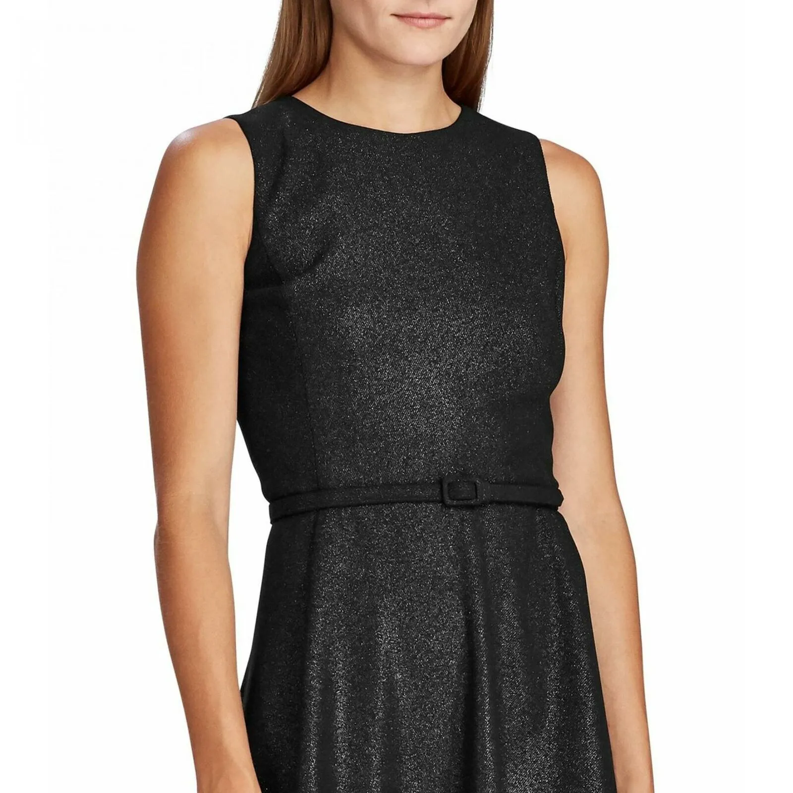 Lauren Ralph Lauren Women's Below The Knee Fit   Flare Evening Dress