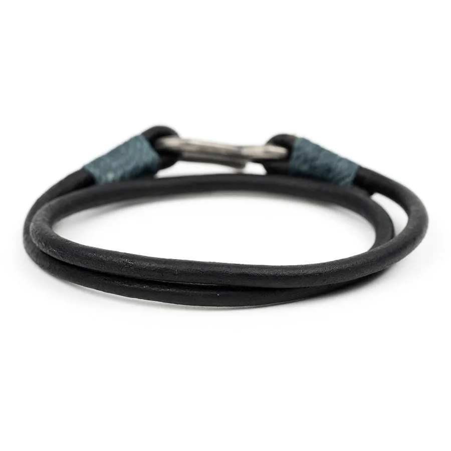 Leather Cord Double Wrap