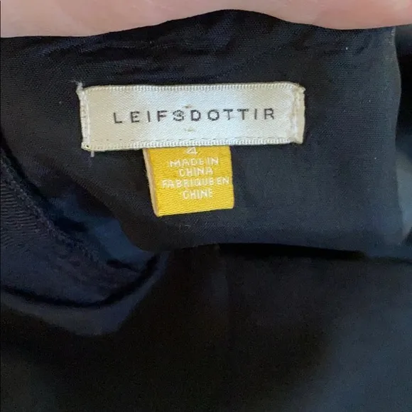 Leifsdottir black Skirt Anthropology brand