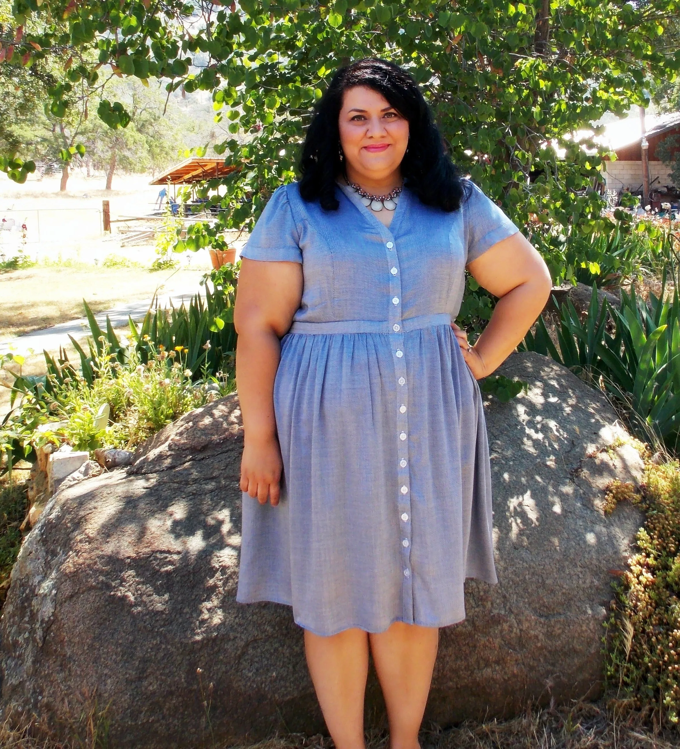 Lenox Shirtdress 12-32 printed pattern