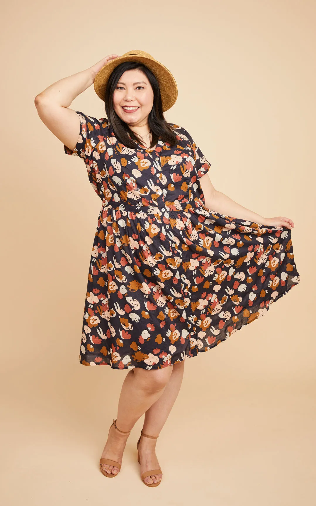 Lenox Shirtdress 12-32 printed pattern