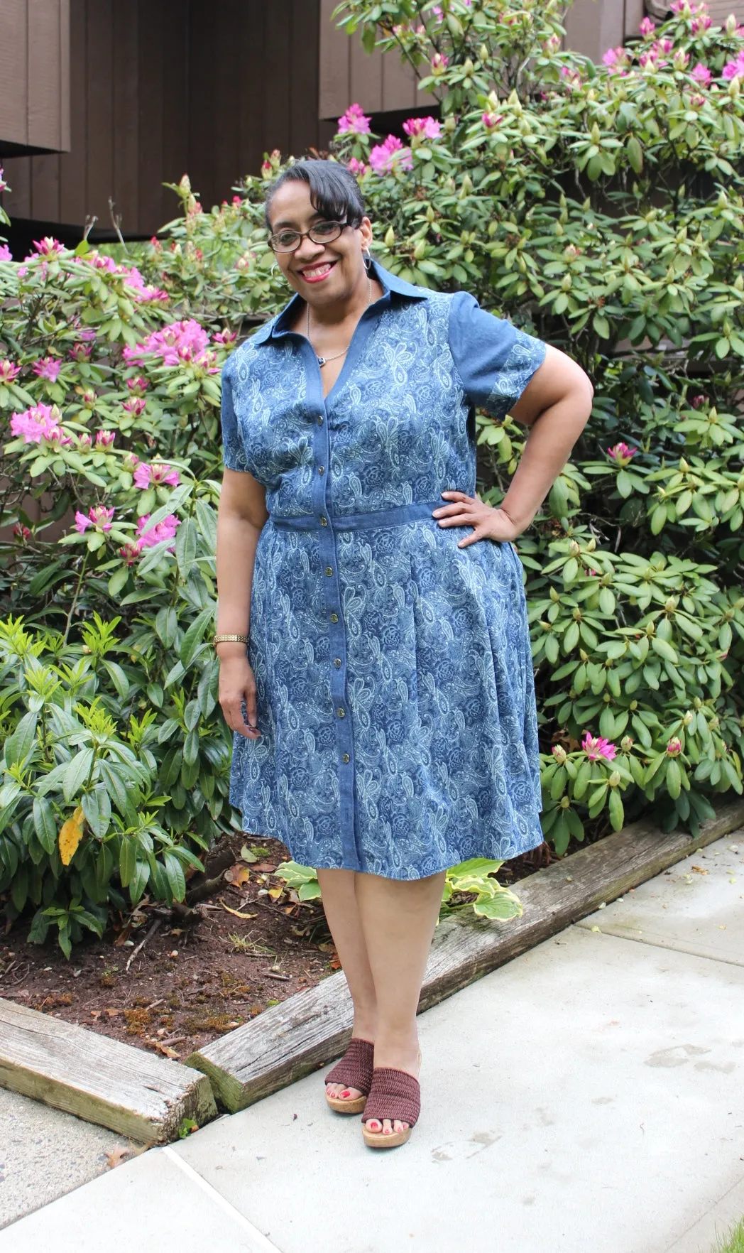 Lenox Shirtdress 12-32 printed pattern