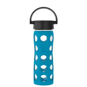 LifeFactory 16oz Glass Water Bottle - Teal Lake