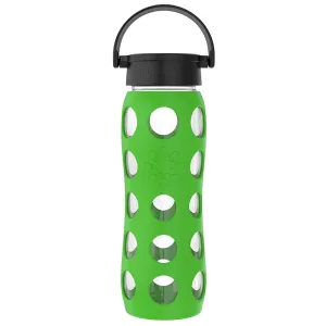 LifeFactory 22oz Glass Water Bottle - Moss