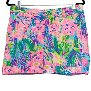 Lilly Pulitzer Chipper Shorts Fan Sea Pants Size 4